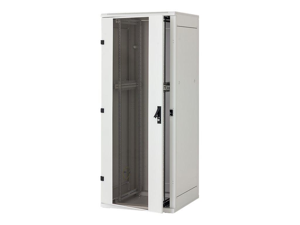Image TRITON 19" Netzwerkschrank RMA, 42 HE, 600 x 600 mm, lichtgrau RAL 7035