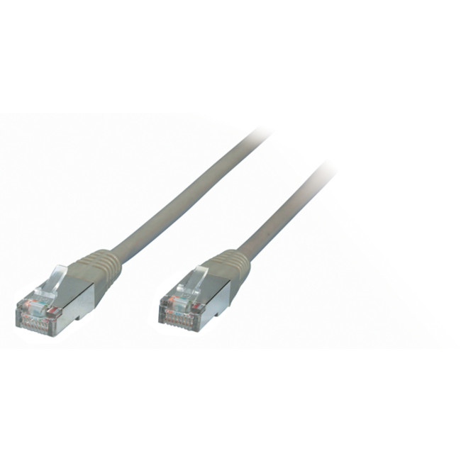 Image SHIVERPEAKS TP-Patchkabel Cat.5e SF/UTP (S-FTP) 1,0 m grau