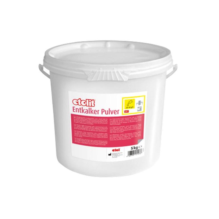 Image etolit Entkalker Pulver |  5 kg pulverförmiges Entkalkungsmittel, hochkonzentriert, sauer, leicht löslich