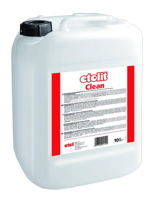 Image etolit Clean | 10 Liter flüssiger Spezialreiniger für Kombidämpfer mit automatischem und manuellem Reinigungssystem, hochalkalisch, löst Verkrustungen