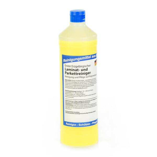 Image Erster Erzgebirgischer Laminat- und Parkettreiniger | 1 Liter Reinigung und Pflege auf Polymerbasis