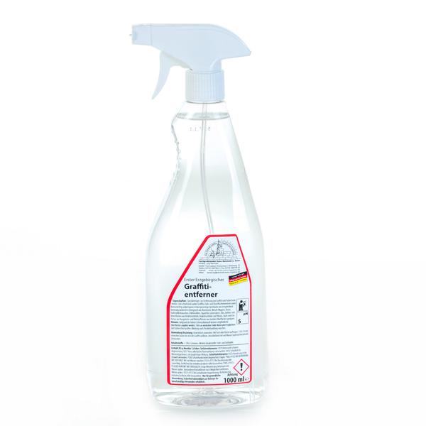 Image Erster Erzgebirgischer Graffiti Entferner | 1 Liter Sprühflasche gebrauchsfertig , entfernt Graffiti, Farbe und Filzstift 