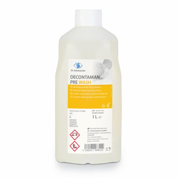 Image DECONTAMAN PRE WASH | 1000 ml Spenderflasche antimikrobielle Waschlotion+++ BIOZIDPRODUKTE VORSICHTIG VERWENDEN. VOR GEBRAUCH STETS ETIKETT UND PRODUKTINFORMATIONEN LESEN +++