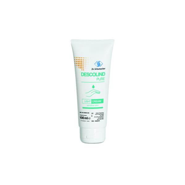 Image DESCOLIND PURE LIGHT CREAM | 100 ml parfümfreie Pflegecreme für sensible Haut, Öl-in-Wasser Emulsion