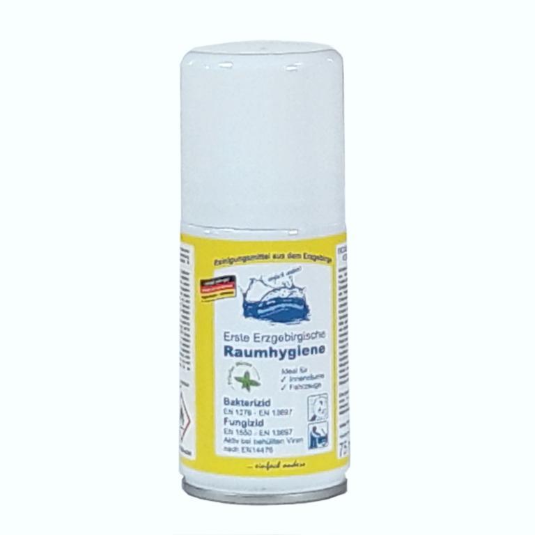 Image Erste Erzgebirgische Raumhygiene | 75 ml Raumdesinfektion, wirksam gegen Bakterien, Schimmel, Viren (auch Coronavirus) >>Abverkauf zum Sonderpreis+++ DESINFEKTIONSMITTEL VORSICHTIG VERWENDEN. VOR GEBRAUCH STETS ETIKETT UND PRODUKTINFORMATIONEN LESEN. +++