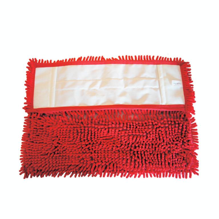 Image Chenille-Mopp 40 cm | Farbe: rot Material: Mikrofaser Aufnahme: Tasche