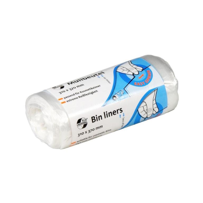 Image Müllbeutel   8 Liter, 5 µ HDPE transparent, 310 x 370 mm | 50 Stück/Rolle