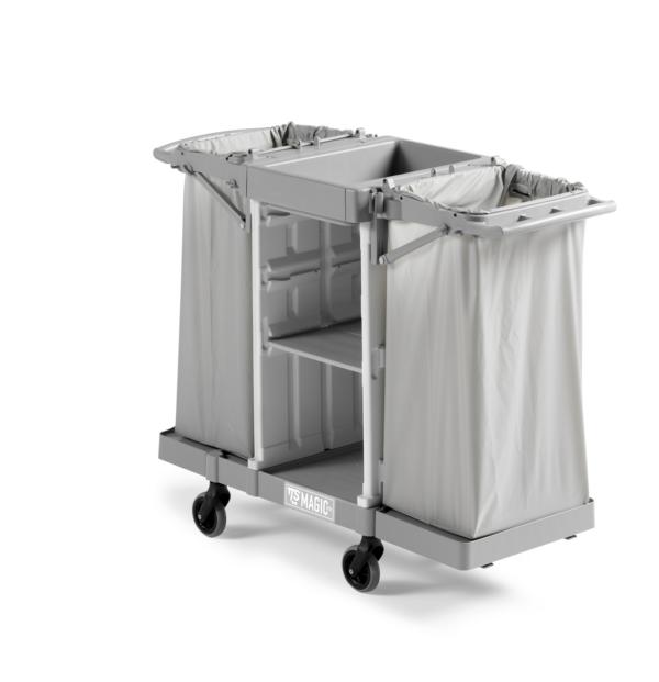 Image Servicewagen "Magic Hotel 800B" grau  Reinigungswagen/Wäschewagen, ohne Wäschesäcke
