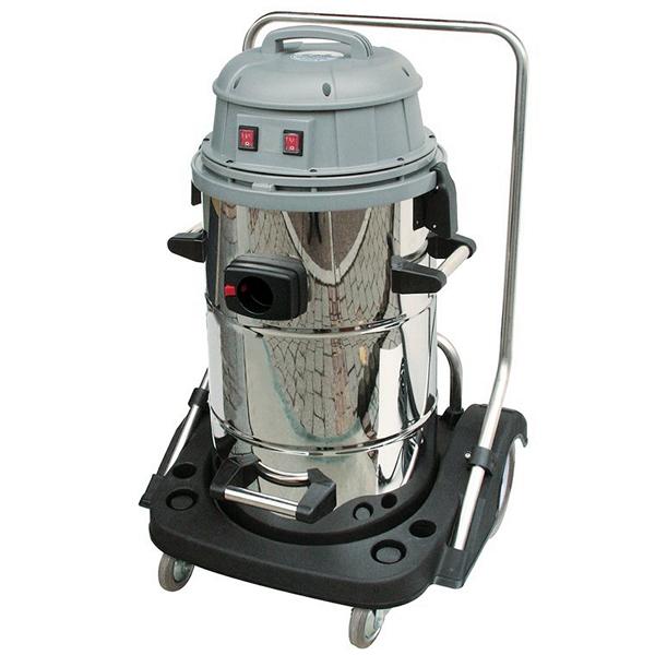 Image Nass-/Trockensauger N55/2E | 47 x 54 x 90 cm 2 schaltbare Turbinen, 55 Liter Behältervolumen, leistungsstarker Sauger für Industrie, Gebäudereiniger, Hausmeisterservice und GastronomieSeriennummer:..............