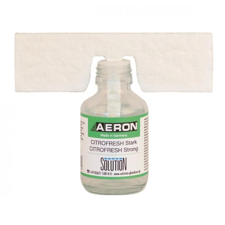 Image Raumduft Duftkonzentrat "AERON®" Citrofresh Intensität stark | Set Set = 4 x 100-ml-Duftkonzentrat Citrofresh + 4 x Verdunstervlies