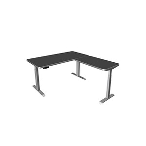 Image kerkmann Sitz-Steh-Schreibtisch Move 3 Premium mit Anbau