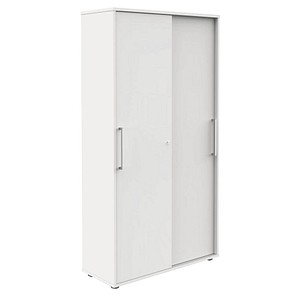 Image kerkmann Schiebetürenschrank, 5 Ordnerhöhen, weiß