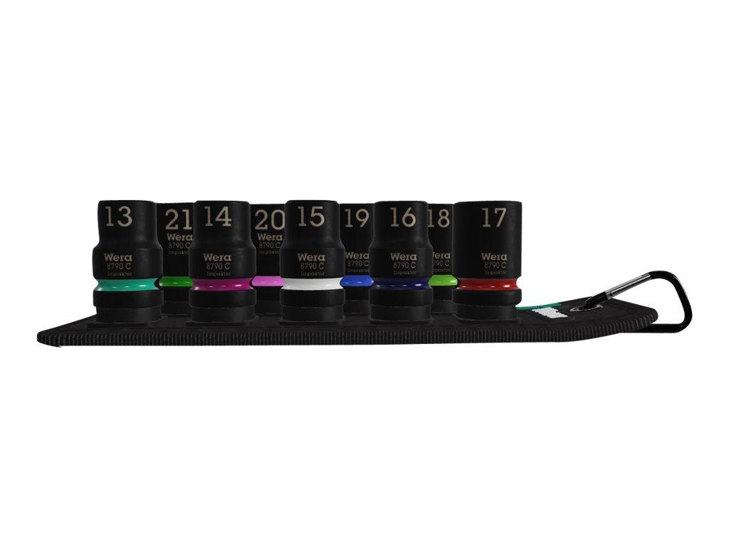 Image WERA Belt C Impaktor 1 05004580001 Innen-Sechskant Steckschlüsseleinsatz-Set 9t