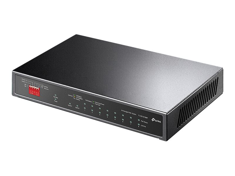 Image TP-LINK 10-Port Gigabit Desktop Switch with 8-Port PoE+