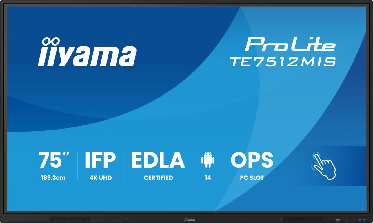 Image IIYAMA TE7512MIS-B4AG 190,5cm (75")