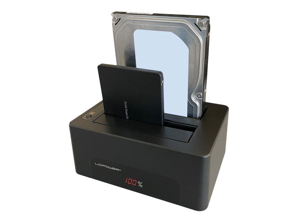 Image LC-Power LC-DOCK-U3-V Speicherlaufwerk-Docking-Station USB 3.2 Gen 1 (3.1 Gen 1