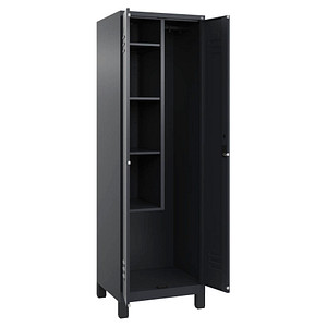 Image CP Putzmittelschrank Classic Plus 080110-00-S10033 anthrazitgrau 60,0 x 50,0 x 195,0 cm, aufgebaut