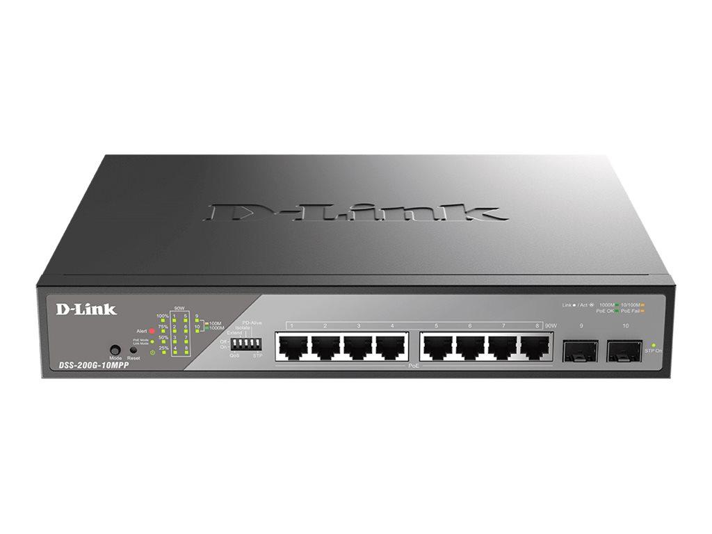 Image D-LINK 10-Port Gigabit PoE++ Smart Surveillance Switch