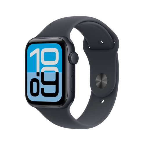 Image APPLE Watch SE 3 Aluminium 44mm Mitternacht (Sportarmband mitternacht) S/M