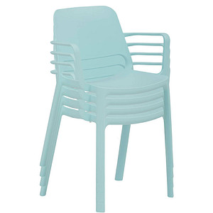 Image 4 Mayer Stapelstühle myNUKE 2051 66 hellblau Kunststoff