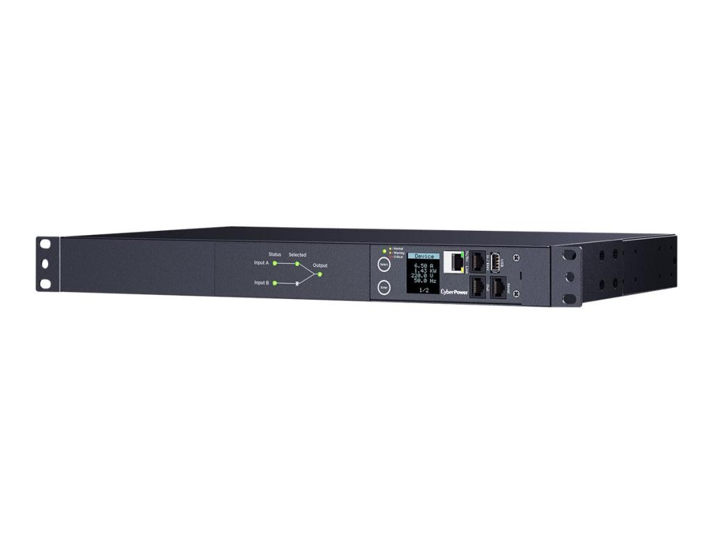 Image CYBERPOWER SYSTEMS PDU ATS Switch 19" 12xIEC-C13 230V/10A