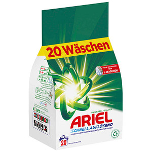 Image ARIEL Compact Waschpulver Regulär, 20 WL, 1,2 kg