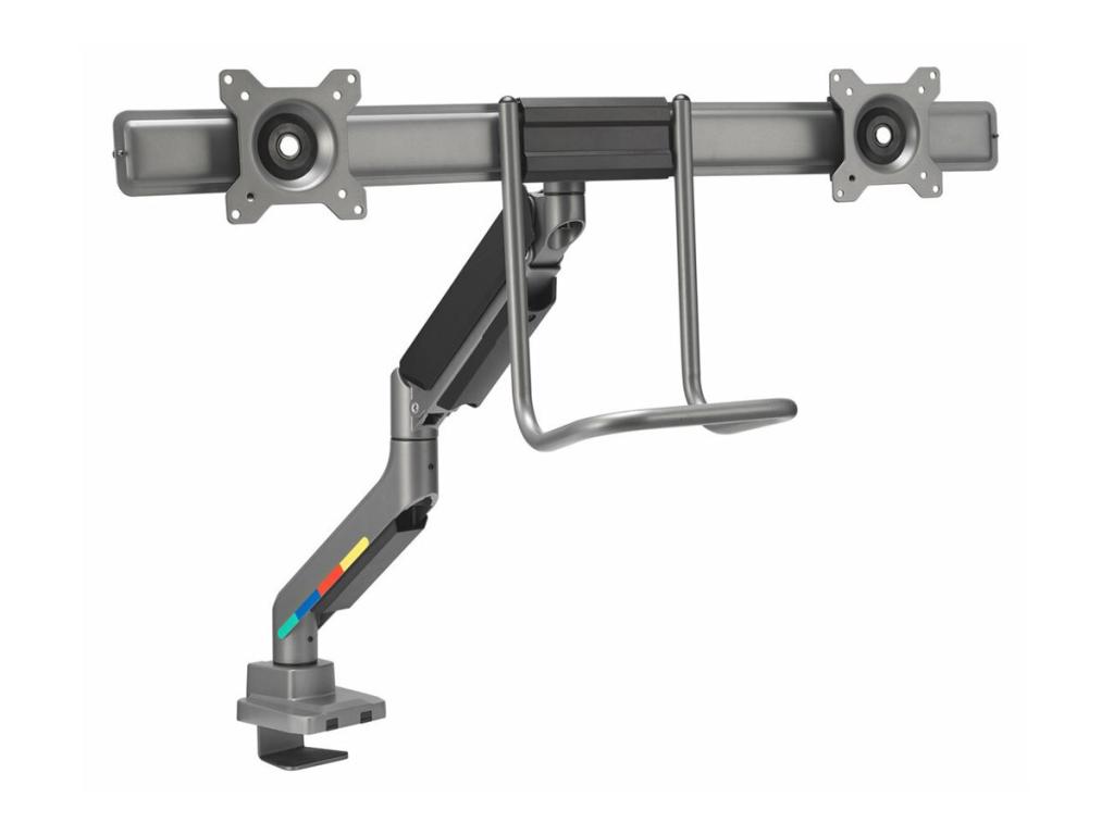 Image KENSINGTON Monitorarm    32",2TFT,2Gel.max.9kg,grau SmartFit