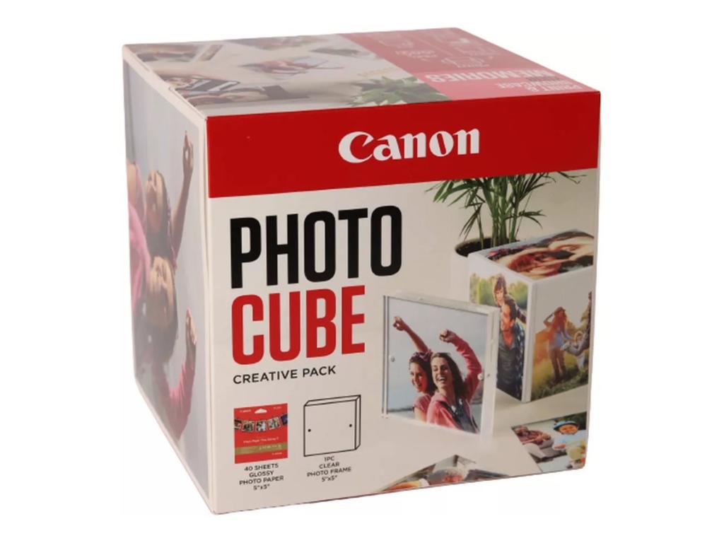Image CANON PP-201 - Glänzend - pink - 130 x 130 mm 40 Blatt Fotopapier