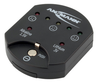 Image ANSMANN Knopfzellentester. Akku-/Batterietyp: CR1620. Breite: 55 mm, Tiefe: 45 
