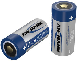 Image ANSMANN Li-Ion Akku 16340, 3,6 V, 850 mAh