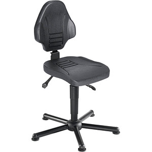 Image mey chair Arbeitsdrehstuhl W13-25-TG-PU schwarz Kunstleder