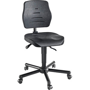 Image mey chair Arbeitsdrehstuhl W15-25-TR-PU schwarz Kunstleder