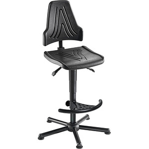 Image mey chair Arbeitsdrehstuhl W19-25-H-PU-FS3 schwarz Kunstleder