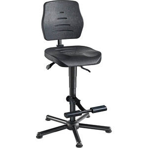 Image mey chair Arbeitsdrehstuhl W15-25-H-PU-AH2 schwarz Kunstleder