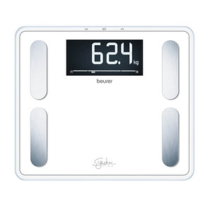Image beurer Körperanalysewaage BF 410 SignatureLine weiß für max. 200,0 kg