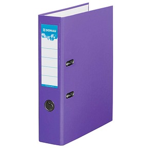 Image DONAU Klassik Ordner lila Karton 7,5 cm DIN A4