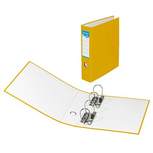 Image DONAU Doppelordner gelb Karton 7,5 cm