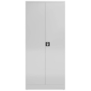 Image LÜLLMANN Putzmittelschrank X-545520 lichtgrau 80,0 x 38,0 x 180,0 cm, aufgebaut