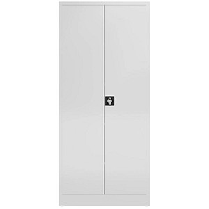 Image LÜLLMANN Putzmittelschrank X-545527 signalweiß 80,0 x 38,0 x 180,0 cm, aufgebaut