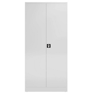 Image LÜLLMANN Putzmittelschrank X-545547 signalweiß 92,0 x 42,0 x 194,5 cm, aufgebaut