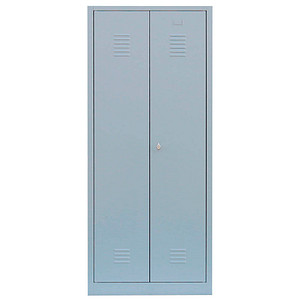 Image LÜLLMANN Spind lichtgrau 515710, 1 Schließfach 80,0 x 50,0 x 180,0 cm