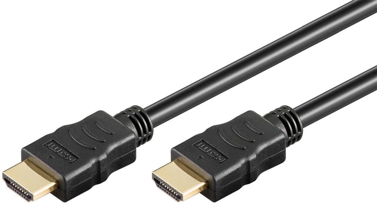 Image goobay HDMI 2.0 Kabel 10,2 Gbit/s 15,0 m schwarz