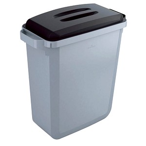 Image DURABLE Durabin 60 Mülleimer 60,0 l grau, schwarz
