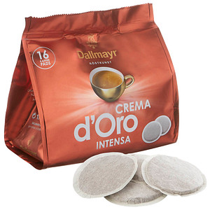 Image Dallmayr Crema d'Oro INTENSA Kaffeepads 16 Pads