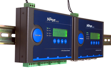 Image MOXA Industrial Ethernet Serial Device Server, 4 Port