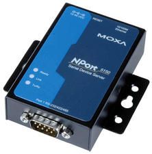 Image MOXA Serial Device Server, 1 Port, RS-232/422/485