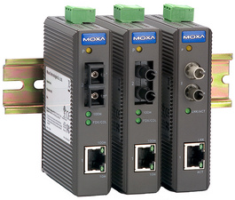 Image MOXA Industrial Ethernet Medien Konverter,ohne Alarmfunktion