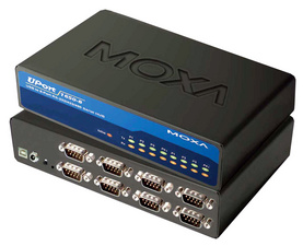 Image MOXA USB 2.0 auf RS-232/422/485 Hub, 8-fach, Desktop