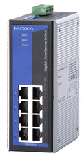 Image MOXA Unmanaged Industrial Gigabit Ethernet Switch, 8 Port