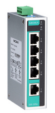 Image MOXA Unmanaged Industrial Ethernet Switch, 5 Port, EDS-205A
